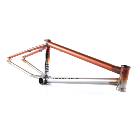 federal bmx bruno hoffmann ics2 frame fade trans orange raw 3